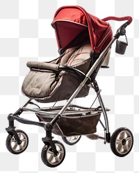 PNG Baby stroller white background outdoors vehicle. 