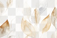 PNG  Leaves watercolor background backgrounds pattern plant