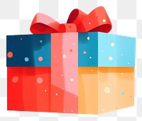 PNG Birthday gift box paper celebration anniversary. AI generated Image by rawpixel.