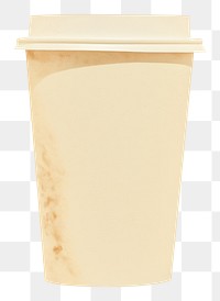 PNG Coffee paper cup mug. AI generated Image by rawpixel.