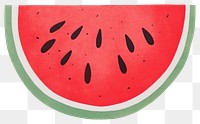 PNG Watermelon shape fruit plant. AI generated Image by rawpixel.