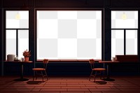 PNG Coffee shop furniture lighting window