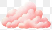 PNG A pastel pink cloud backgrounds softness pattern. AI generated Image by rawpixel.