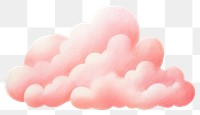 PNG A pastel pink cloud backgrounds softness pattern. 