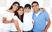 PNG Latina family adult white background. AI generated Image by rawpixel.