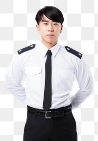 PNG Security guard shirt adult white background. AI generated Image by rawpixel.