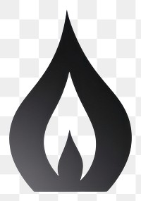 PNG Fire logo white background glowing. AI generated Image by rawpixel.