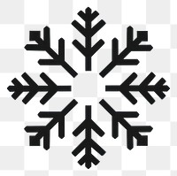 PNG Snow snowflake shape white. 