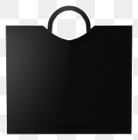 PNG Shopping bag handbag black white background. AI generated Image by rawpixel.