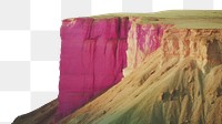 PNG Desert cliff landscape outdoors plateau. AI generated Image by rawpixel.