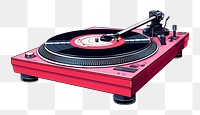 PNG Turntable electronics gramophone technology. AI generated Image by rawpixel.