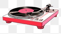PNG An audio technica turntable noise electronics gramophone. AI generated Image by rawpixel.