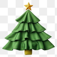 PNG  A christmas tree green white background celebration. AI generated Image by rawpixel.