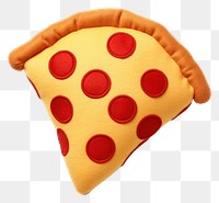PNG  A pizza white background relaxation pepperoni. AI generated Image by rawpixel.