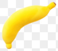 PNG  A banana food white background freshness. AI generated Image by rawpixel.