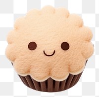 PNG  A muffin dessert cupcake cartoon. AI generated Image by rawpixel.