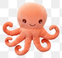PNG  Octopus octopus toy animal. AI generated Image by rawpixel.