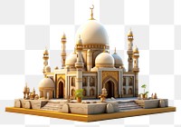 PNG An Arabic mosque architecture building plant. AI generated Image by rawpixel.
