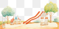PNG Playground outdoors architecture playhouse. AI generated Image by rawpixel.