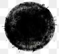 PNG  Black circle silhouette white background monochrome. AI generated Image by rawpixel.