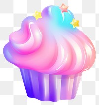 PNG Cupcake dessert icing food. AI generated Image by rawpixel.