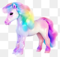 PNG Pony toy mammal animal. AI generated Image by rawpixel.