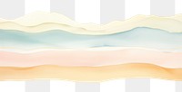 PNG Colorful beach border line tranquility backgrounds. AI generated Image by rawpixel.