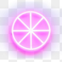 PNG Pastel neon fruit purple light illuminated. AI generated Image by rawpixel.