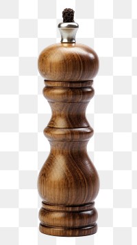 PNG  A pepper mill chess white background seasoning. AI generated Image by rawpixel.