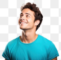 PNG Young man t-shirt cheerful laughing. AI generated Image by rawpixel.