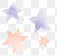 PNG Stars white background creativity lavender. AI generated Image by rawpixel.