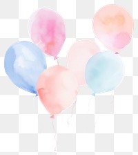 PNG Party balloon white background celebration anniversary. AI generated Image by rawpixel.