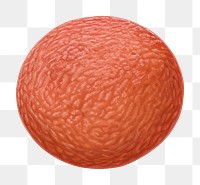 PNG  Surrealistic painting of meatball food grapefruit produce.