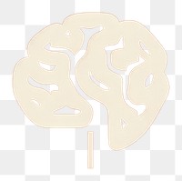 PNG  Brain icon confectionery lollipop circle.