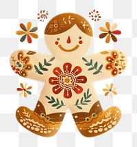 PNG Flower Collage Gingerbread gingerbread confectionery outdoors.