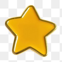 PNG Star shape pin badge confectionery symbol sweets.