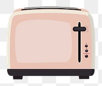 Flat design toaster appliance microwave device.