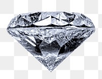 Diamond png sticker, jewel image, transparent background