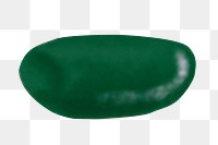 Png green sprinkles sticker, realistic illustration, transparent background