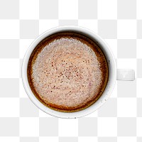 Hot coffee png sticker, transparent background