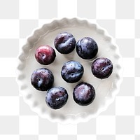 Png plum, transparent background