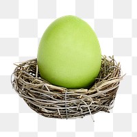 Easter egg png collage element, transparent background