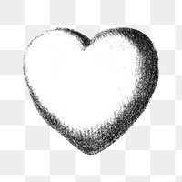 PNG Heart shape, vintage illustration, transparent background.  Remixed by rawpixel. 