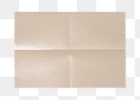 PNG Wrinkled brown paper transparent background