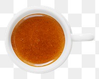 Tea cup png collage element, transparent background