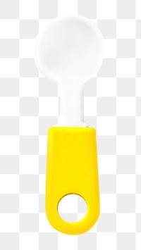 PNG Spoon toys, collage element, transparent background.