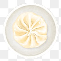 PNG Xiaolongbao, Chinese dim sum illustration, transparent background