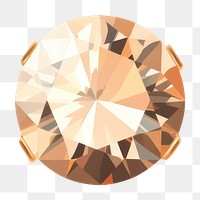 PNG Diamond earrings gemstone jewelry accessory. AI generated Image by rawpixel.