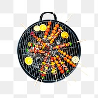 PNG barbeque, collage element, transparent background