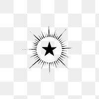 Star of Bethlehem png, transparent background